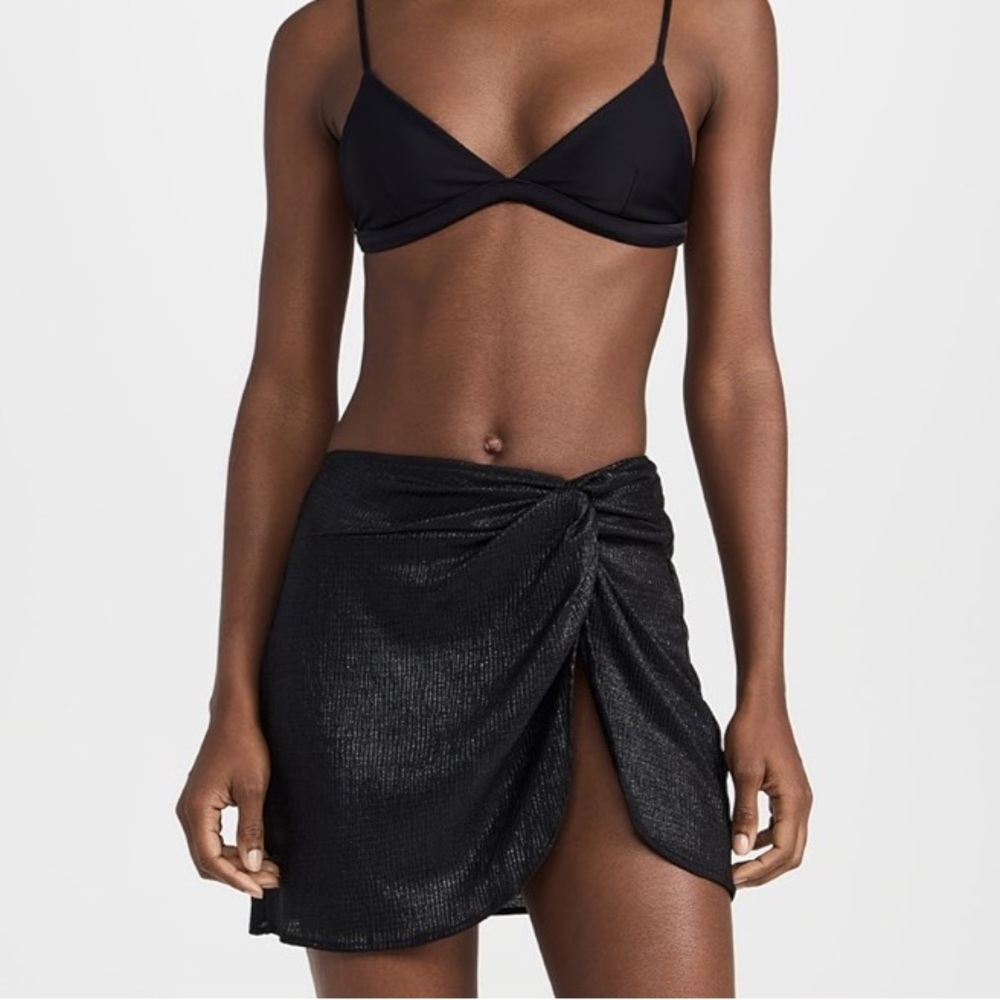 NWT Peixoto Black Nikita Skirt Cover-Up
